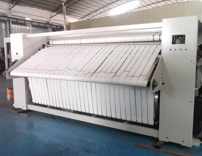 
		温州客户六辊高快烫平线
		